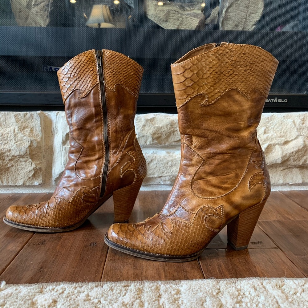 SESTO MEUCCI cowgirl boots